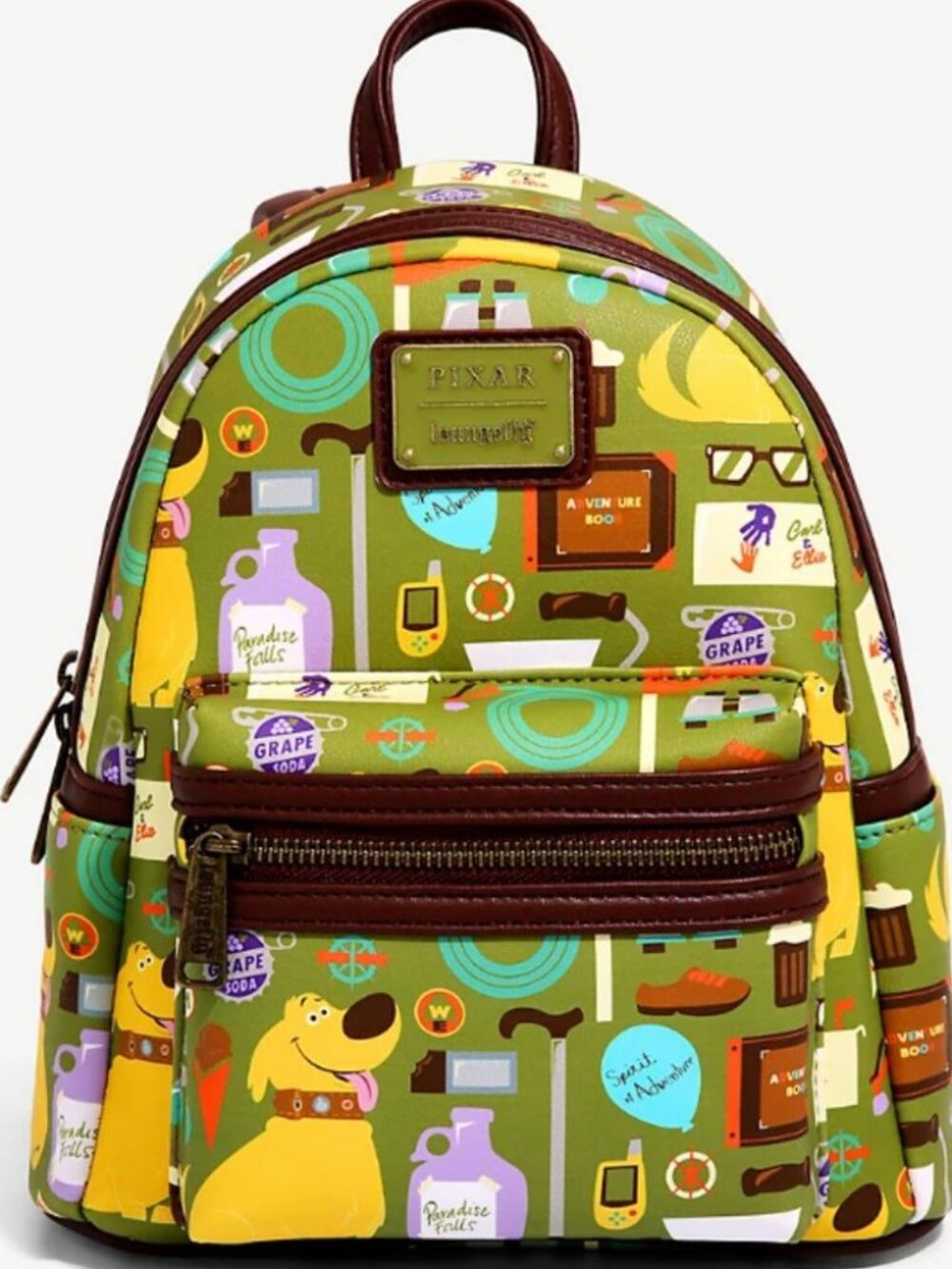 Loungefly Pixar Up Dug  & Knick-Knacks backpack